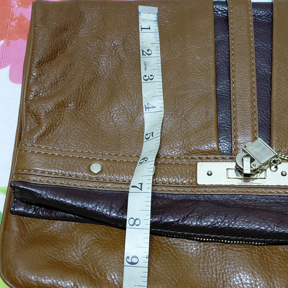 Marc By Marc Jacobs Tan and Brown Leather Laptop Bag